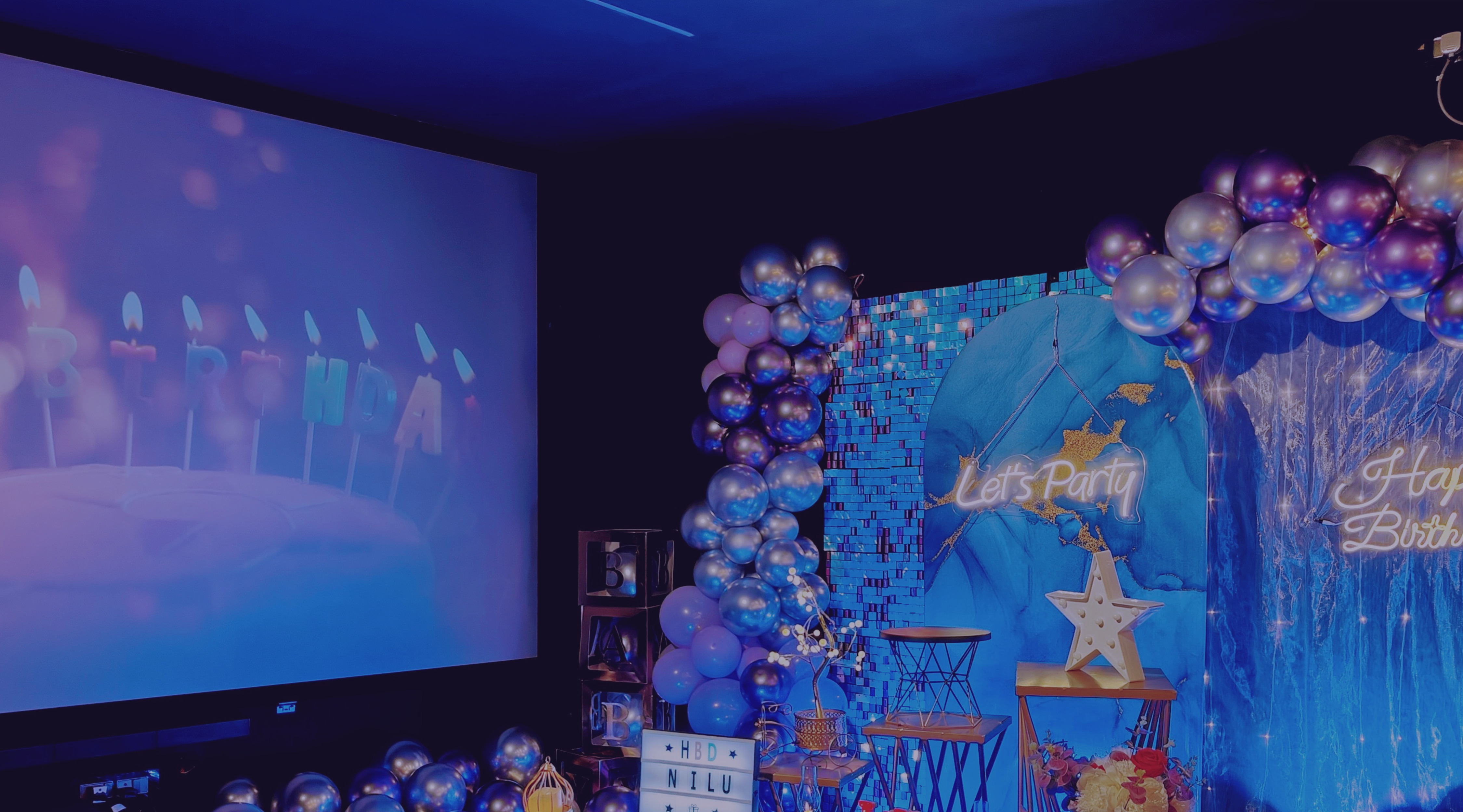 Private movie screening